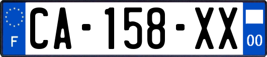 CA-158-XX