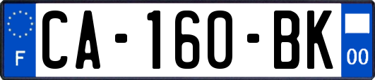 CA-160-BK