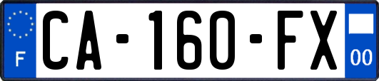 CA-160-FX