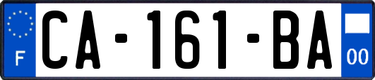 CA-161-BA