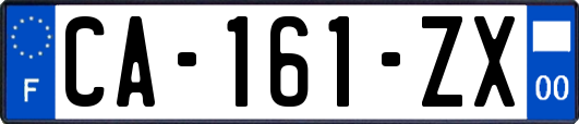 CA-161-ZX