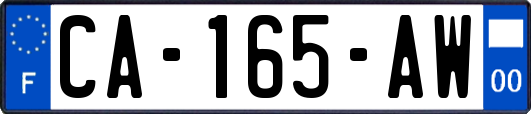 CA-165-AW