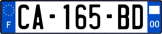 CA-165-BD