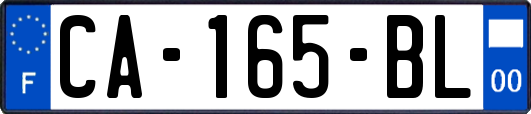 CA-165-BL