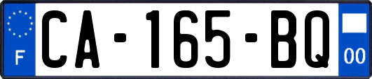 CA-165-BQ