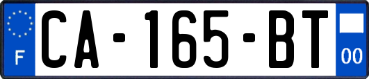 CA-165-BT