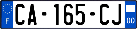 CA-165-CJ