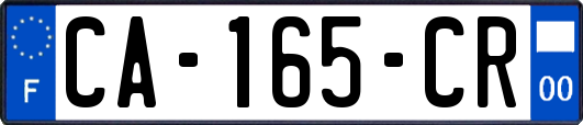 CA-165-CR