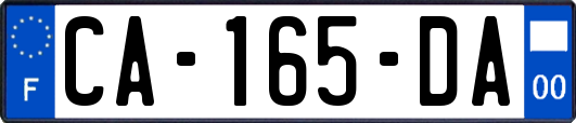 CA-165-DA