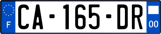 CA-165-DR
