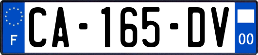 CA-165-DV