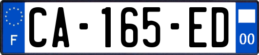 CA-165-ED
