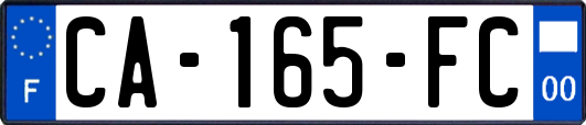 CA-165-FC