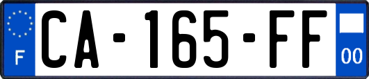 CA-165-FF