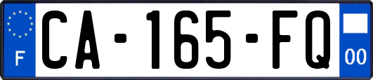 CA-165-FQ