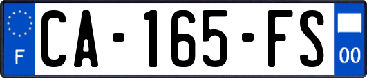 CA-165-FS