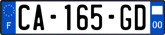 CA-165-GD