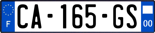 CA-165-GS