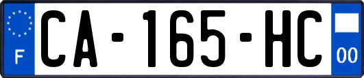 CA-165-HC