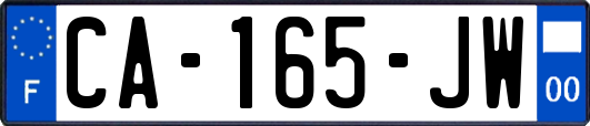 CA-165-JW
