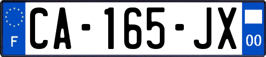 CA-165-JX