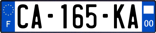 CA-165-KA