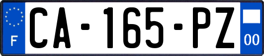 CA-165-PZ