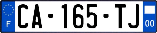 CA-165-TJ