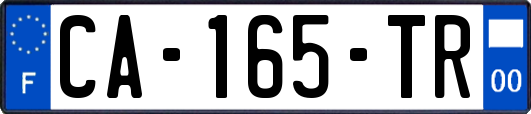 CA-165-TR