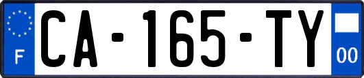 CA-165-TY