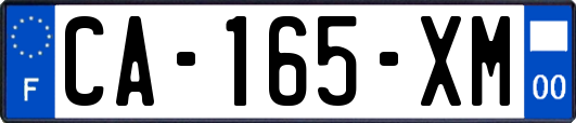CA-165-XM
