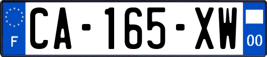 CA-165-XW