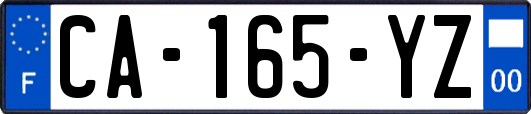 CA-165-YZ