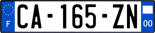 CA-165-ZN