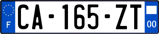 CA-165-ZT