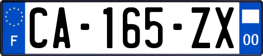 CA-165-ZX