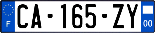 CA-165-ZY