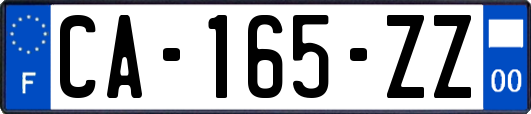 CA-165-ZZ