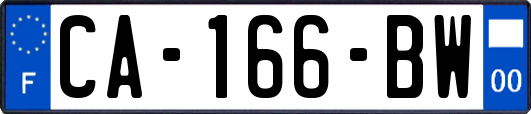 CA-166-BW