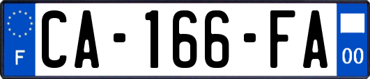 CA-166-FA