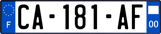 CA-181-AF