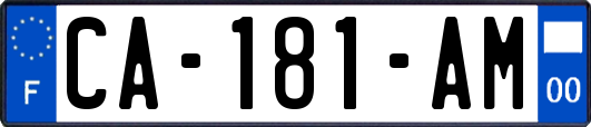 CA-181-AM