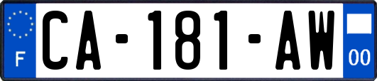 CA-181-AW