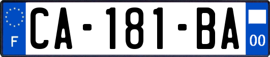 CA-181-BA