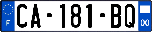 CA-181-BQ