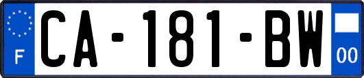 CA-181-BW