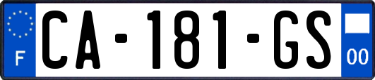 CA-181-GS