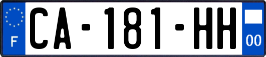 CA-181-HH
