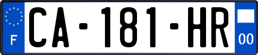 CA-181-HR