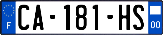 CA-181-HS